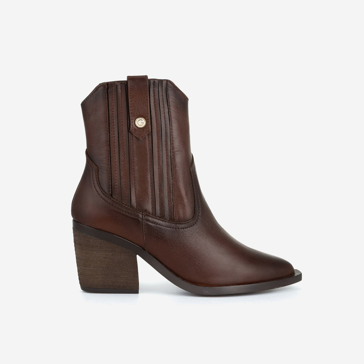 Carlota Caoba · botín vaquero GIUSTO
